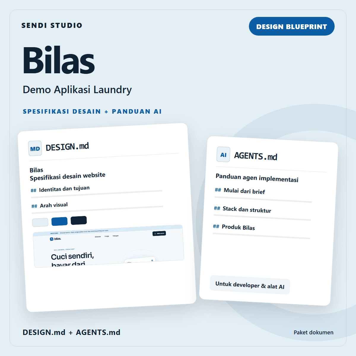 Bilas — Laundry App Demo Blueprint