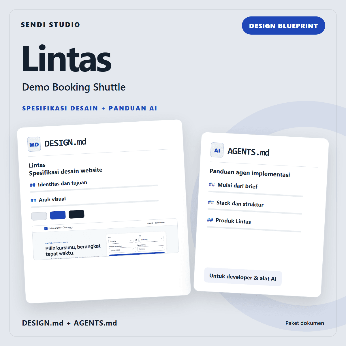 Lintas — Shuttle Booking App Demo Blueprint