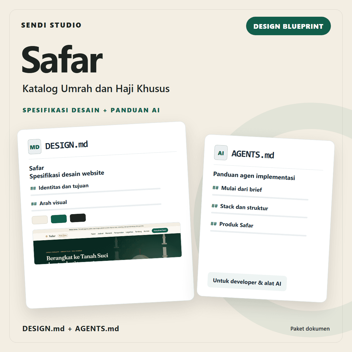 Safar — Umrah and Hajj Travel Website Blueprint