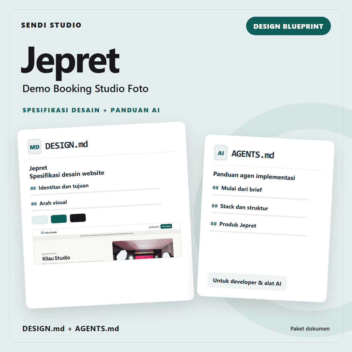 Jepret — Photo Studio Booking App Demo Blueprint