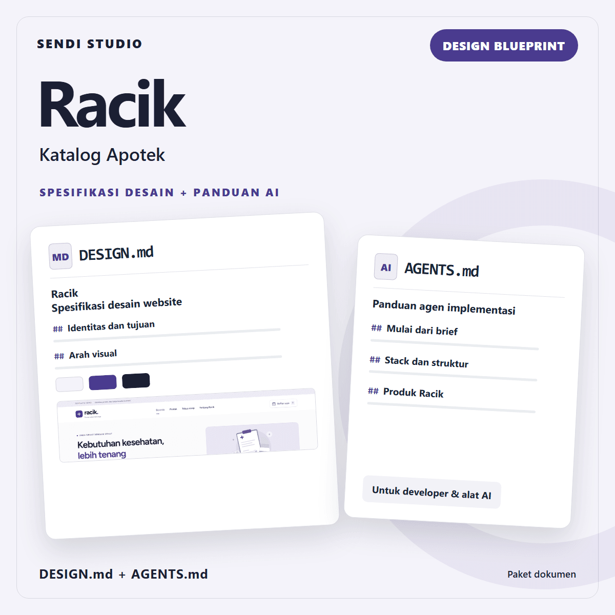 Racik — Pharmacy Catalog Blueprint